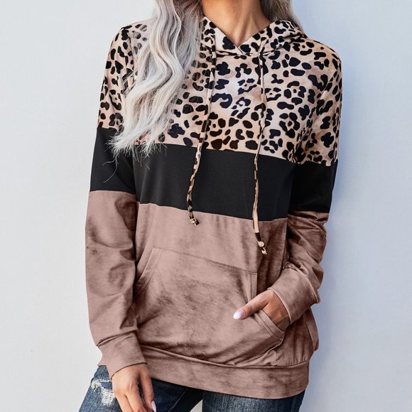 Sweaters - SALE Leopard Hoodie
